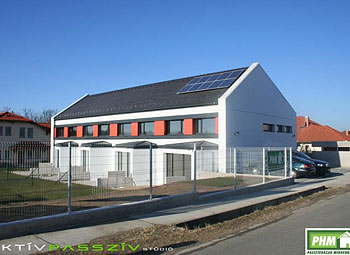 Passive row house