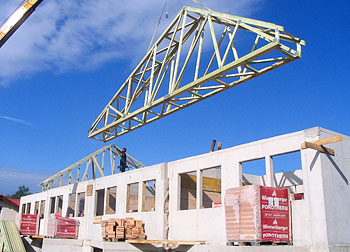 Passive row house